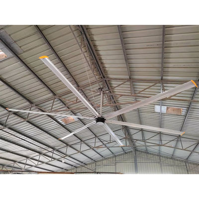220V 1500w 12ft 14ft 16ft Industrial Brushless AC HVLS Ceiling Cooling Bldc PMSM Вентиляторный двигатель
