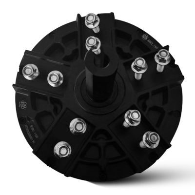 IE 1 Эффективность 1100w 3-фазный двигатель PMSM для промышленного большого BLDC HVLS потолочного вентилятора