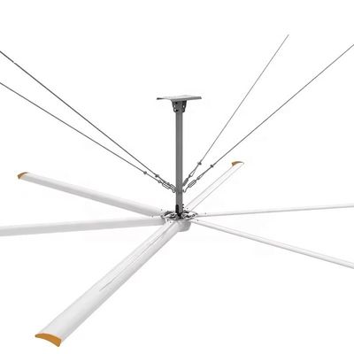 7.3 м 1500w 1100w 12ft 24FT 20' Большая вентиляция промышленного потолка HVLS вентилятор с 6 лезвиями