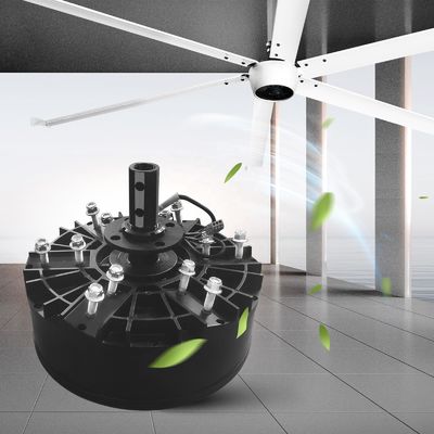 Мощный 220V/380V 1500w индукционный HVLS BLDC вентилятор для 16ft 18ft Большой ветряной мастерской