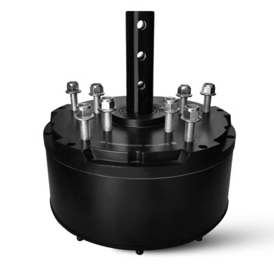 220V / 380V черный мотор с лезвием AL для больших промышленных охлаждающих вентиляторов в строительных материалах OEM