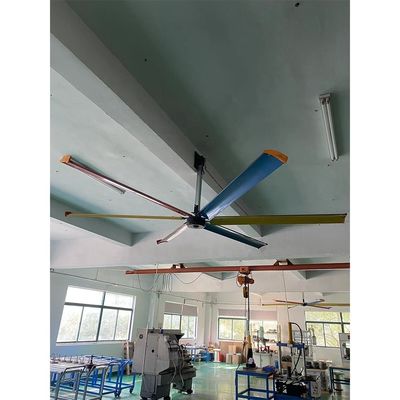 220V / 380V черный мотор с лезвием AL для больших промышленных охлаждающих вентиляторов в строительных материалах OEM